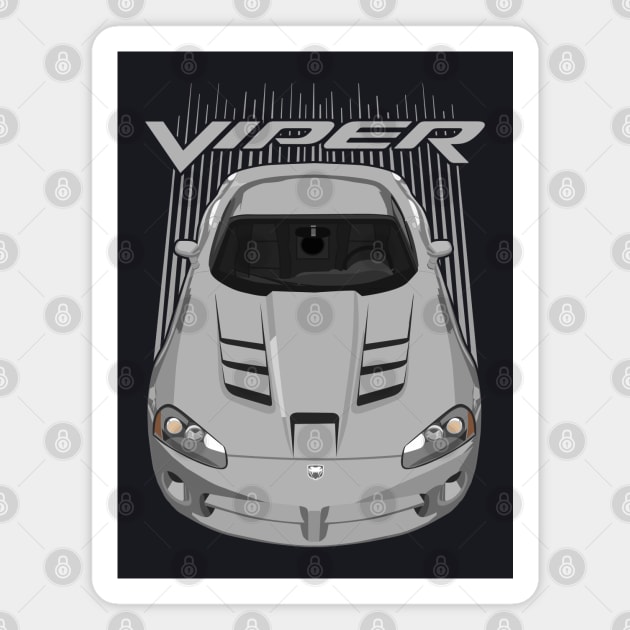 Viper SRT10-silver Magnet by V8social